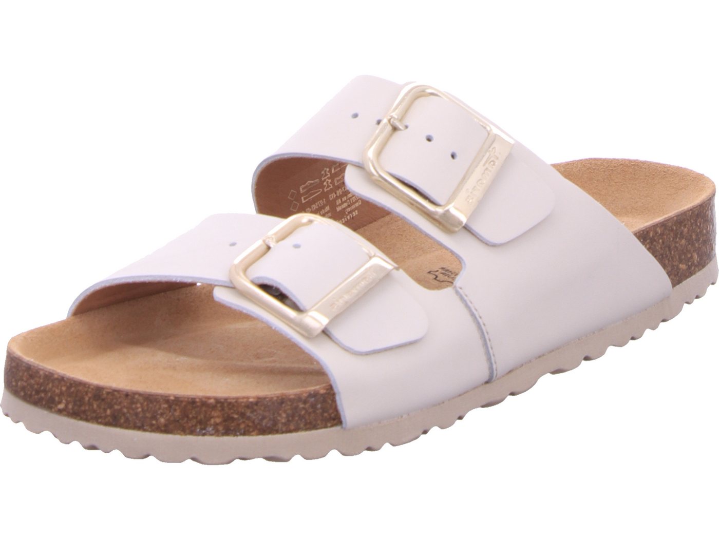 tamaris Pantolette echtes Leder (beige)