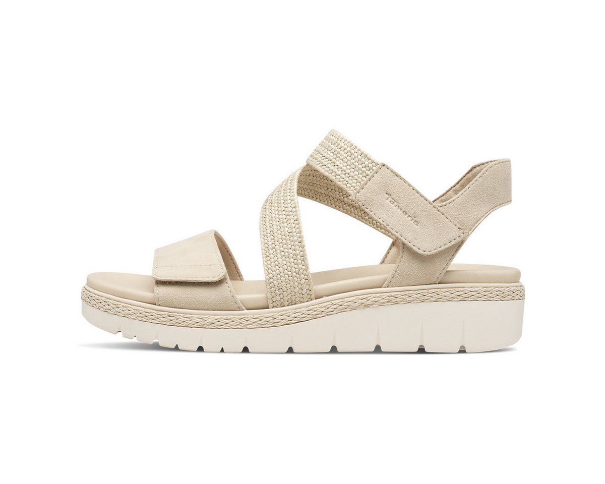 tamaris 1-28241-42 Damen Sandale Sandaletten, Sommerschuhe, Badeschuhe, Riemchen, Schlappen