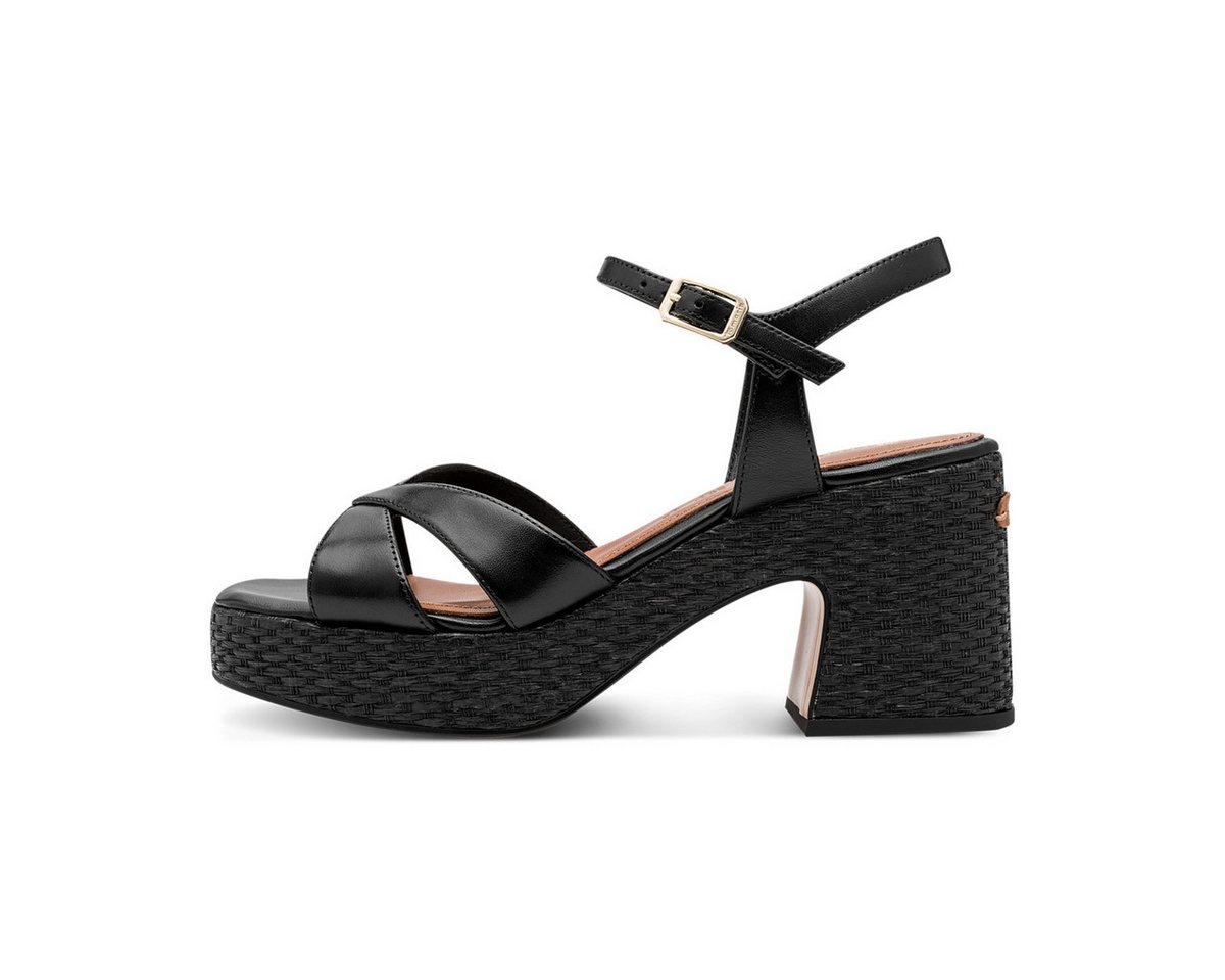 tamaris 1-28313-44 Damen Sandalette High Heels, Sandalen, Pumps, Sommerschuhe, Riemchen