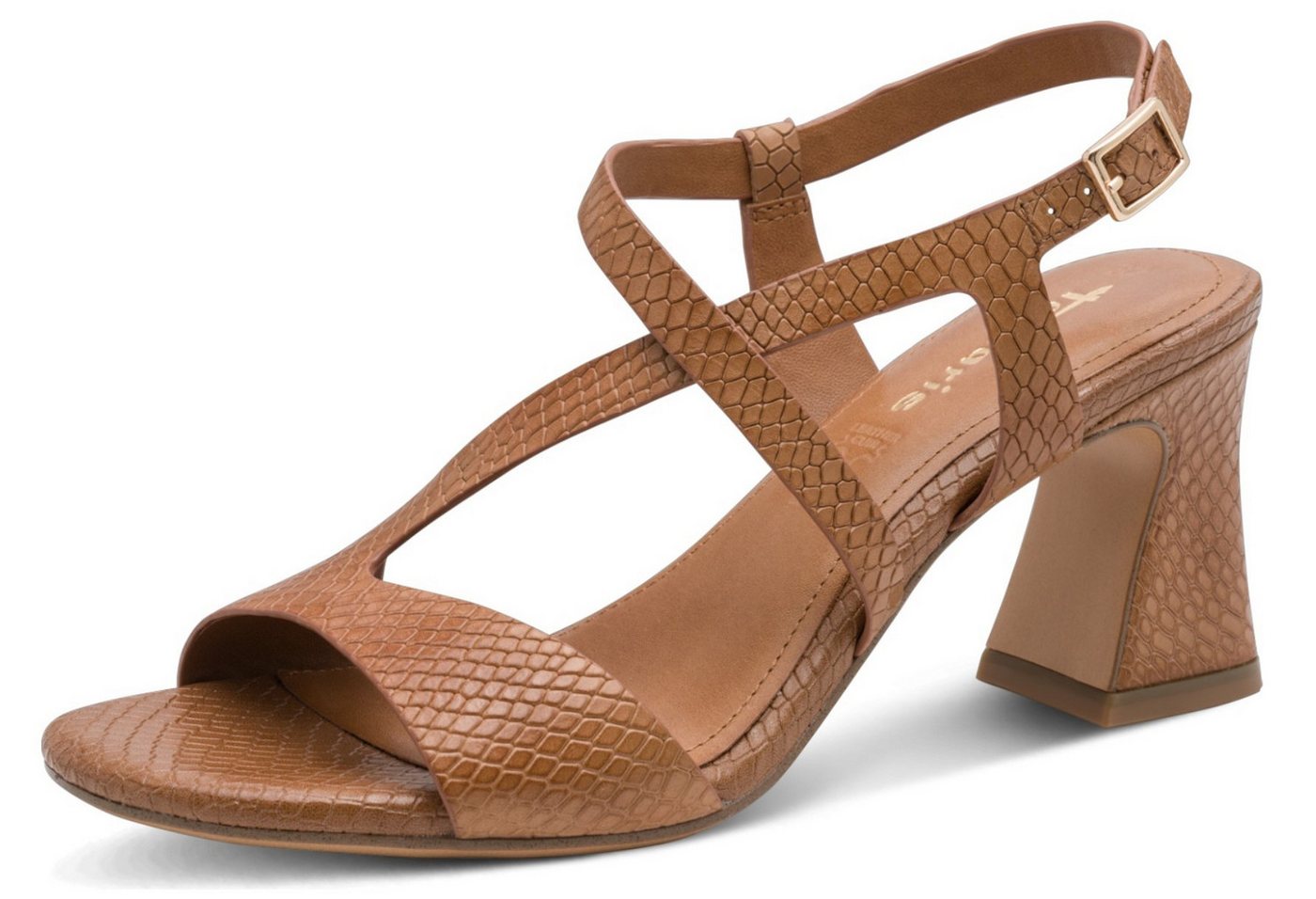tamaris 1-28369-46 372 Cognac Struct. Sandale