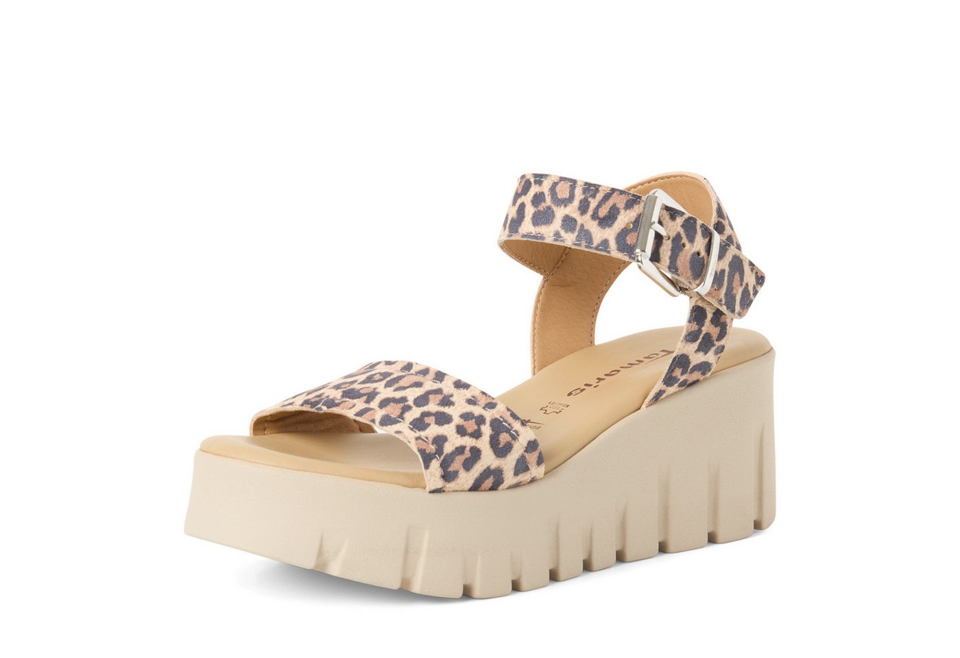 tamaris Keilsandalette Sommerschuh, Riemchensandale mit modischer Plateausohle