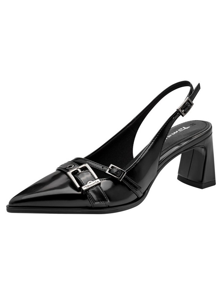 tamaris A.slide/A.shokk, TOUCH-IT spitz banana 1-29613-47 Slingpumps TOUCH-IT