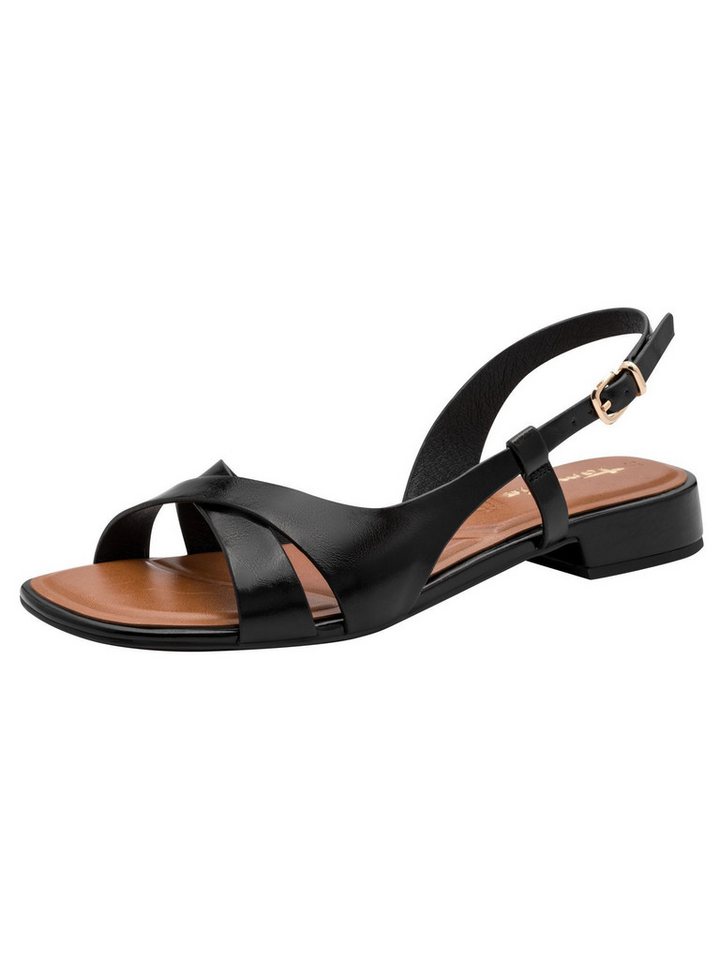 tamaris ANTIslide flach kein Absatz 1-28123-46 Sandale ANTIslide (schwarz)