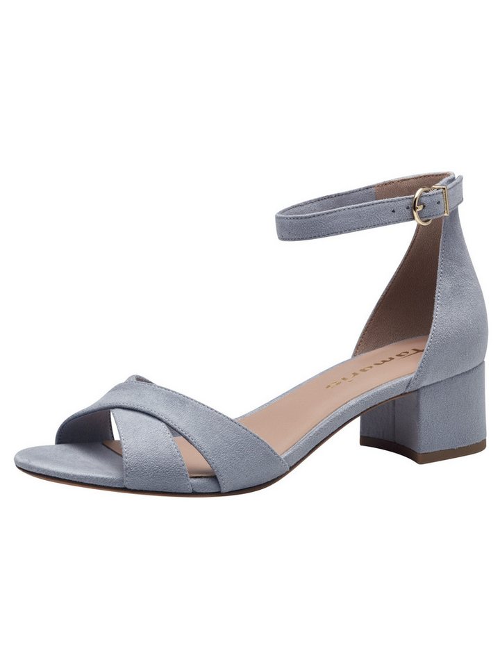 tamaris ANTIslide mit Blockabsatz Blockabsatz 1-28226-42 Sandalette ANTIslide (blau)