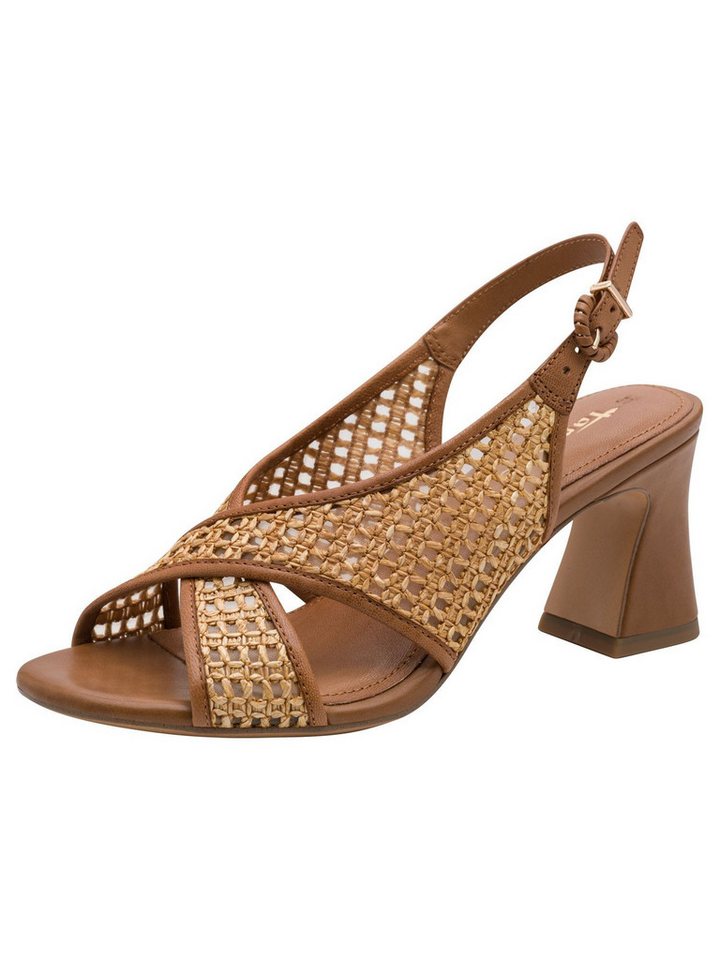 tamaris ANTIslide, TOUCH-IT, ANTIshokk mit Schließe banana Sandalette ANTIslide
