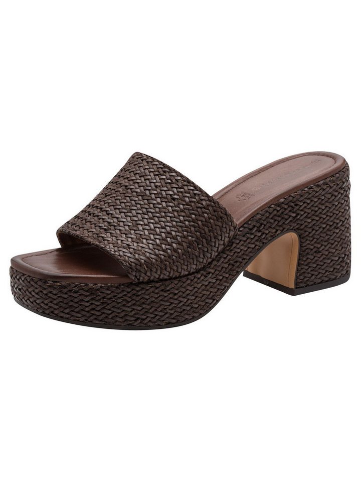 tamaris ANTIslide, TOUCH-IT mit Absatz Plattform Pantolette ANTIslide