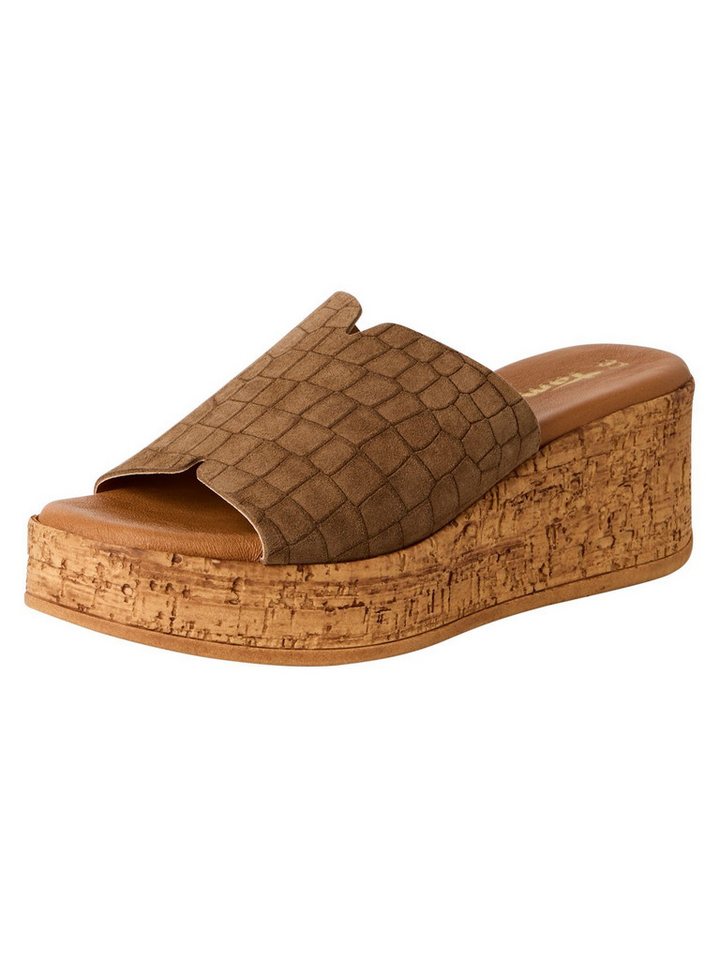 tamaris aus Leder Keilabsatz 1-27228-44 Keilpantolette