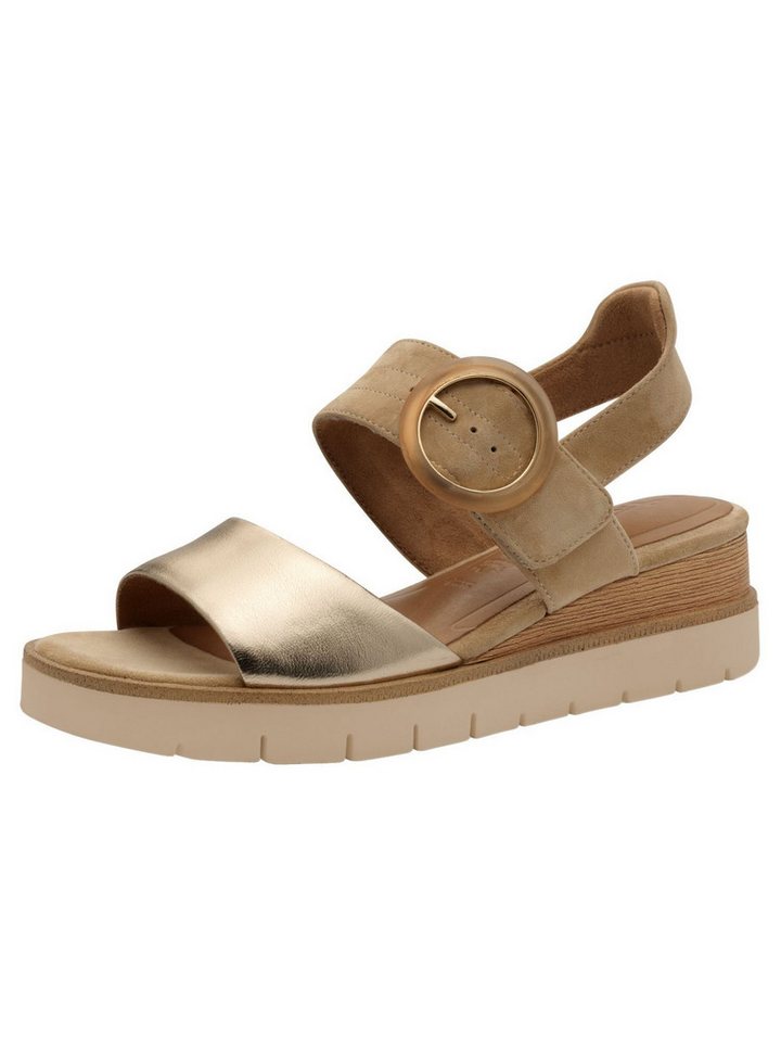 tamaris aus Leder Keilabsatz 1-28206-42 Plateausandaletten