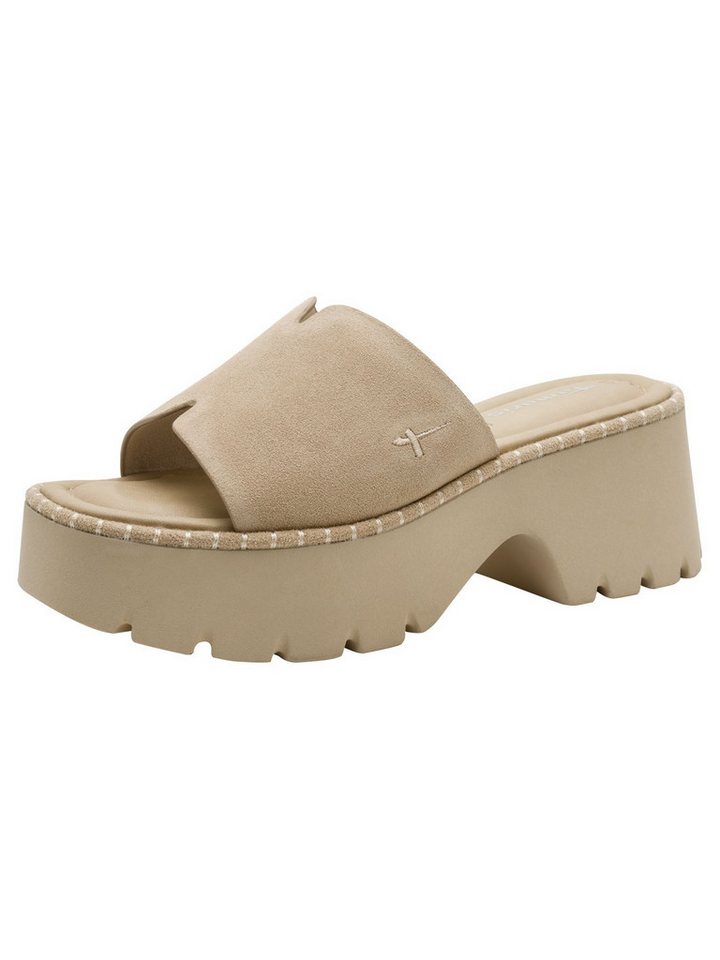 tamaris aus Leder kein Absatz 1-27235-46 Pantolette