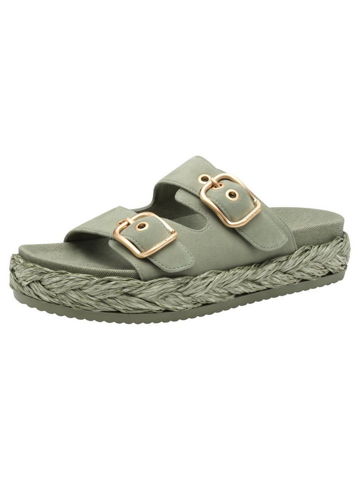 tamaris aus Leder kein Absatz 1-27412-44 Pantolette