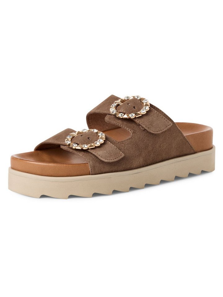 tamaris aus Leder kein Absatz 1-27517-46 Sandale