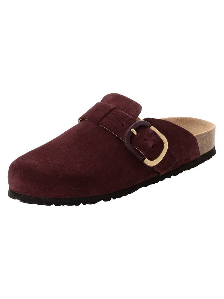 tamaris aus Leder kein Absatz 1-27600-44 Pantolette (rot)