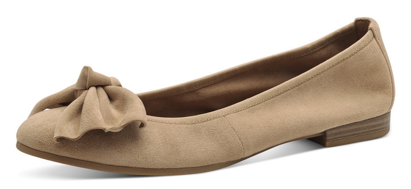 tamaris Ballerina, Blockabsatz, Businessschuh, Schlupfschuh hat eine schmale Form