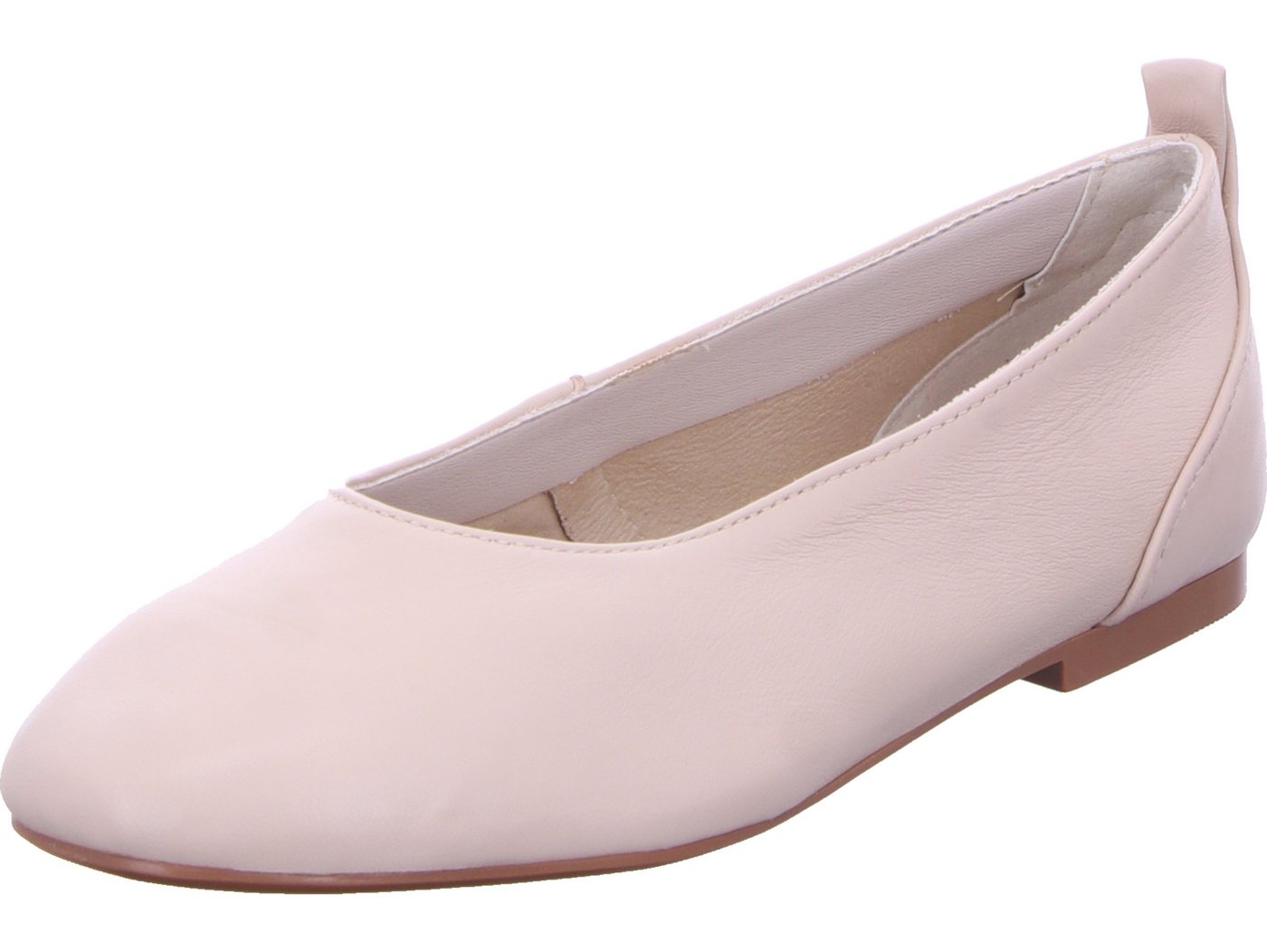 tamaris Ballerina echtes Leder (beige)
