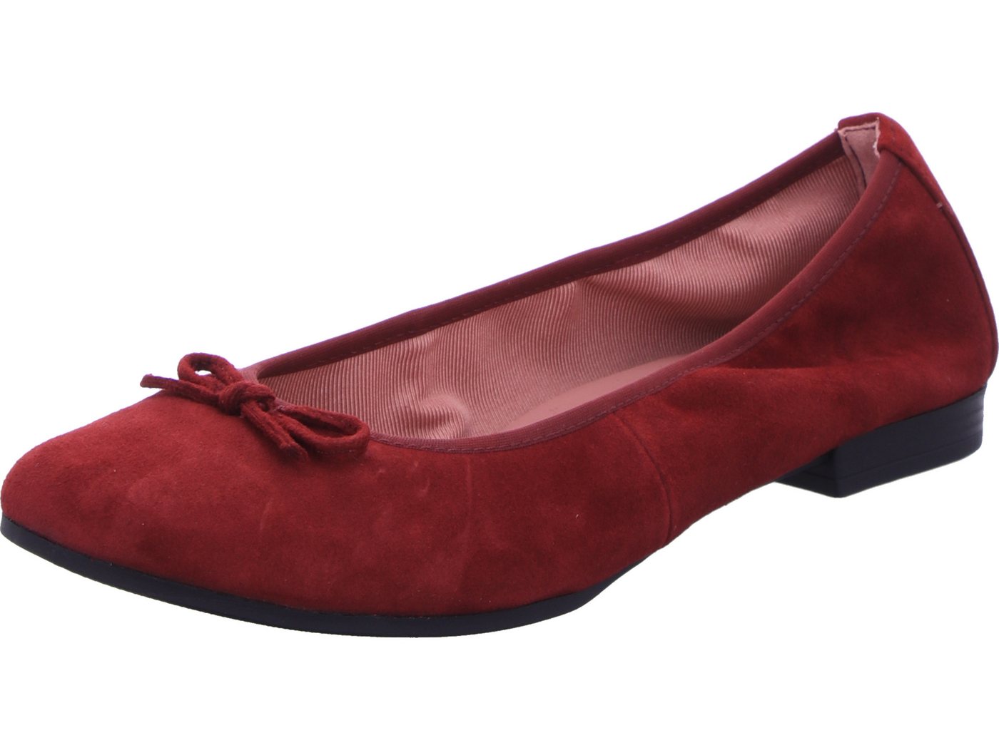 tamaris Ballerina echtes Leder (rot)