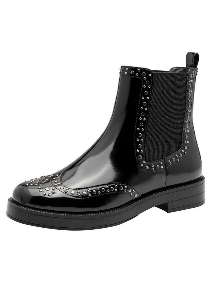 tamaris ANTIslide, TOUCH-IT mit Elastik kein Absatz Chelseaboots ANTIslide
