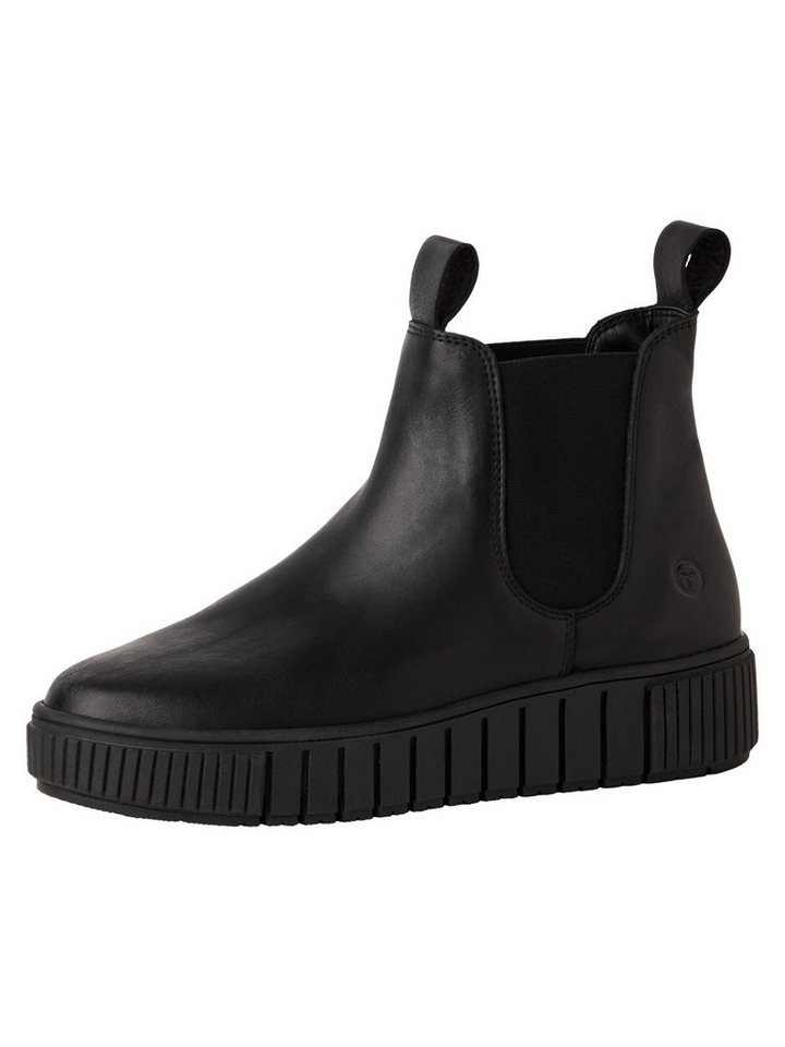 tamaris COMFORT-Lining, Removable Sock aus Leder Chelseaboots COMFORT-Lining