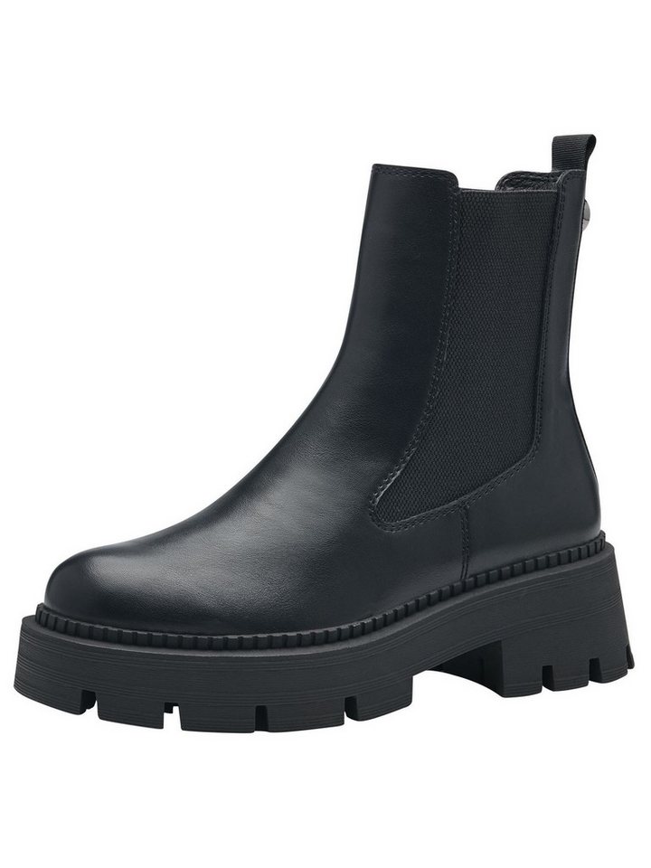 tamaris TOUCH-IT mit Elastik Blockabsatz 1-25408-41 Chelseaboots TOUCH-IT