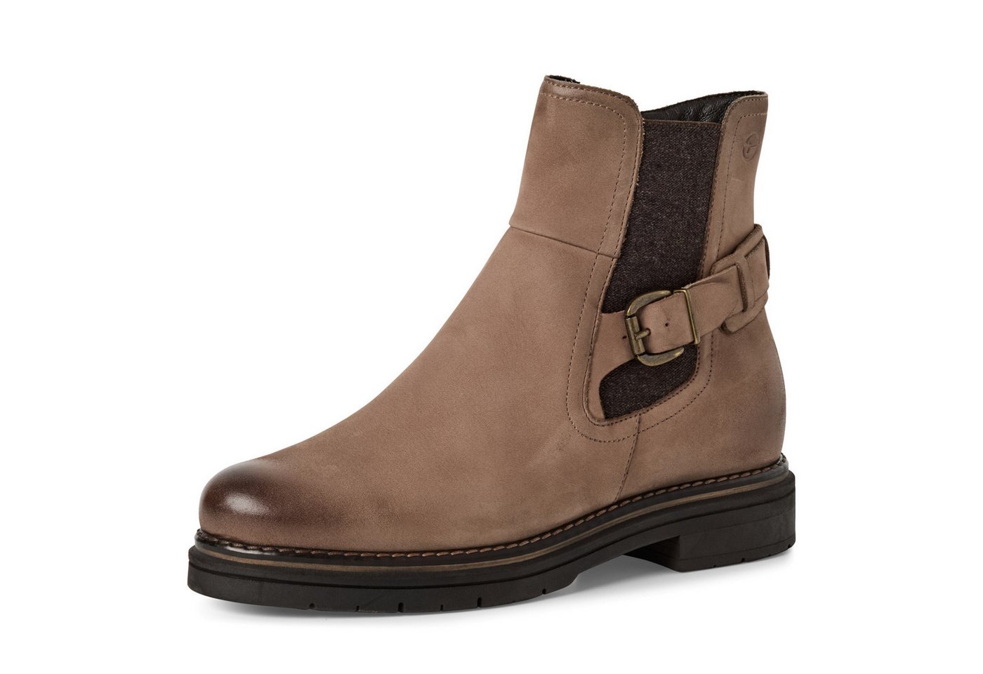 tamaris Chelseaboots, Blockabsatz, Businessschuh, Stiefelette mit Touch It-Ausstattung