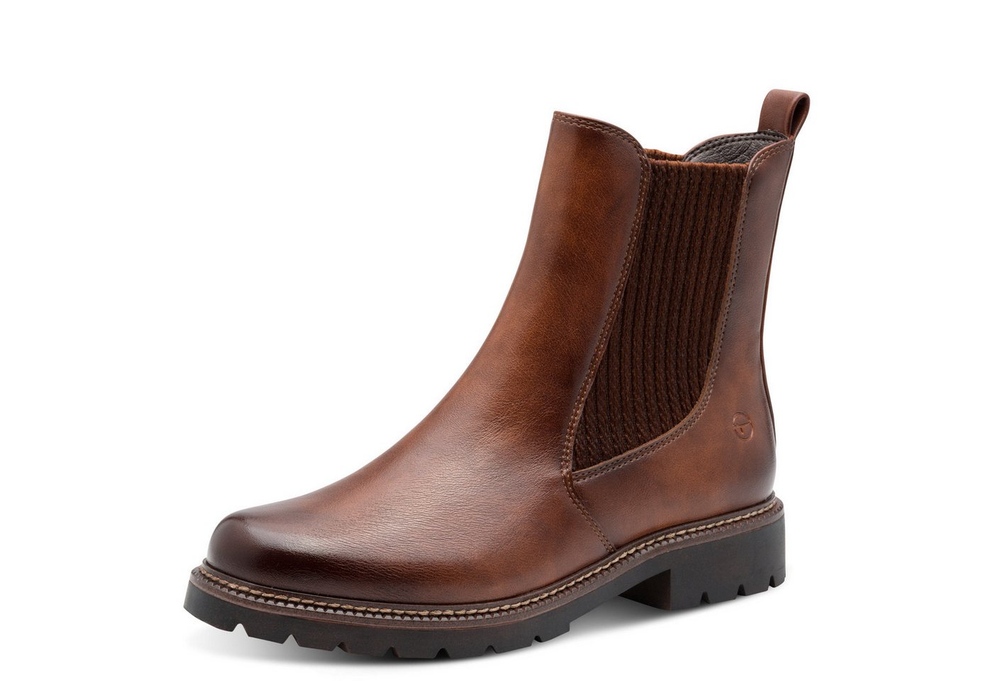 tamaris Chelseaboots, Businessschuh, Schlupfschuh, Stiefelette mit Stretcheinsätzen