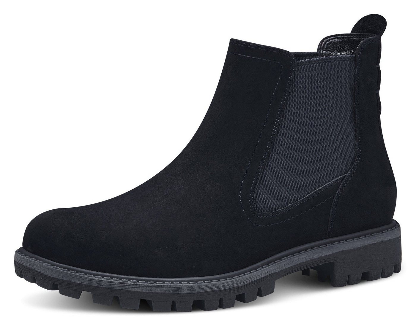 tamaris Chelseaboots in derber Optik (blau)