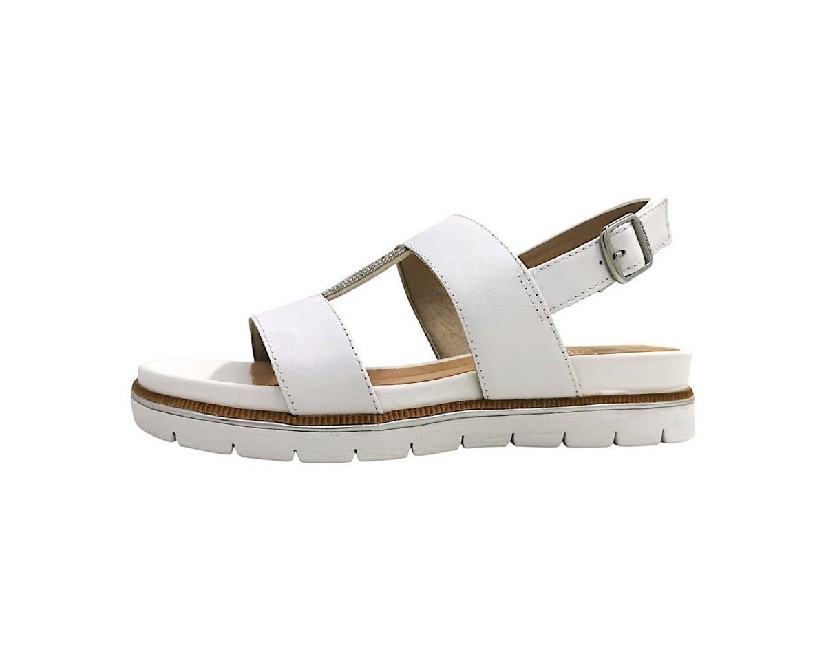 Tamaris COMFORT Sandalette Plateausandale (weiß)