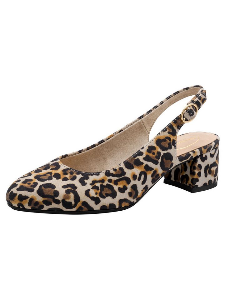 tamaris WIDE FIT comfortFit Blockabsatz 8-89500-44 Slingpumps comfortFit