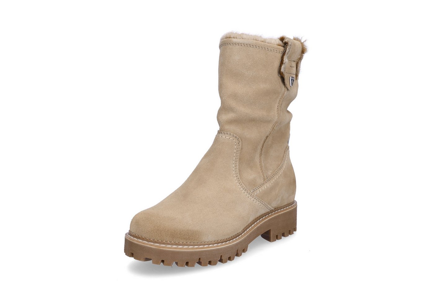 tamaris Damen Boot beige Ankleboots