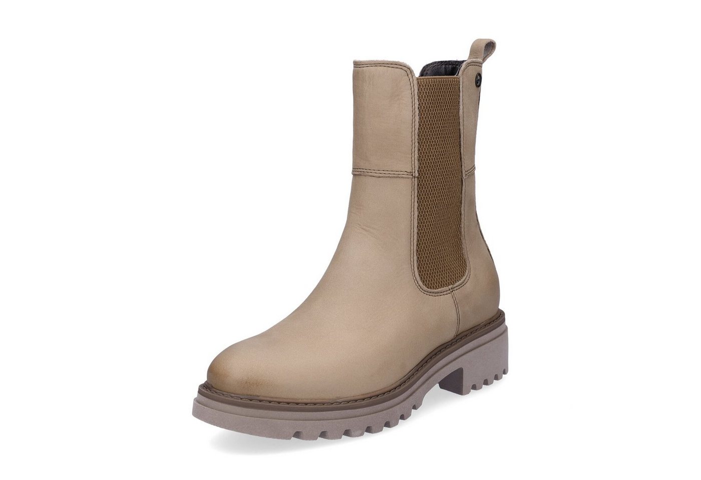 tamaris Damen Chelsea Boot taupe Chelseaboots