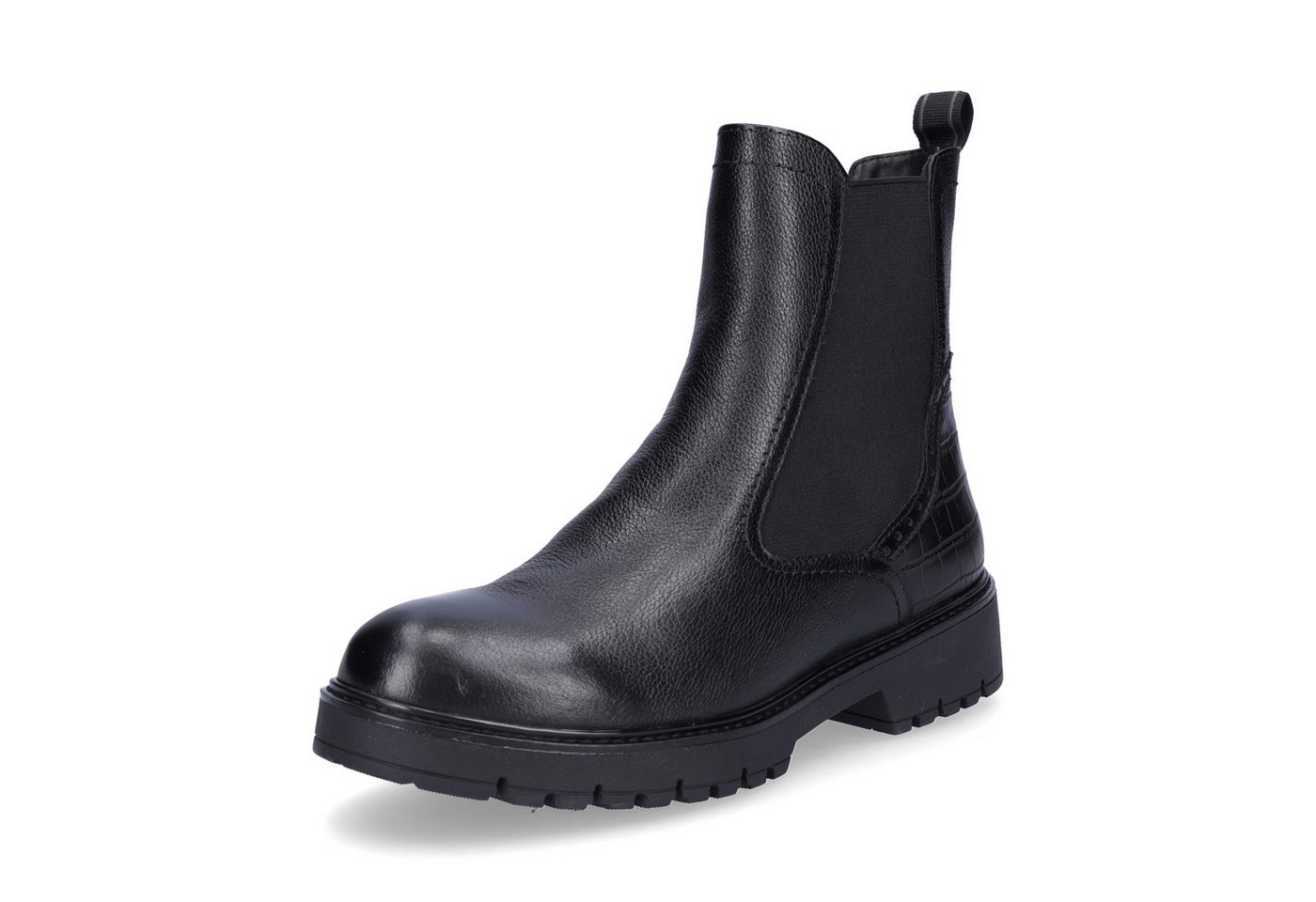 tamaris Damen Chelsea Stiefelette schwarz Stiefelette