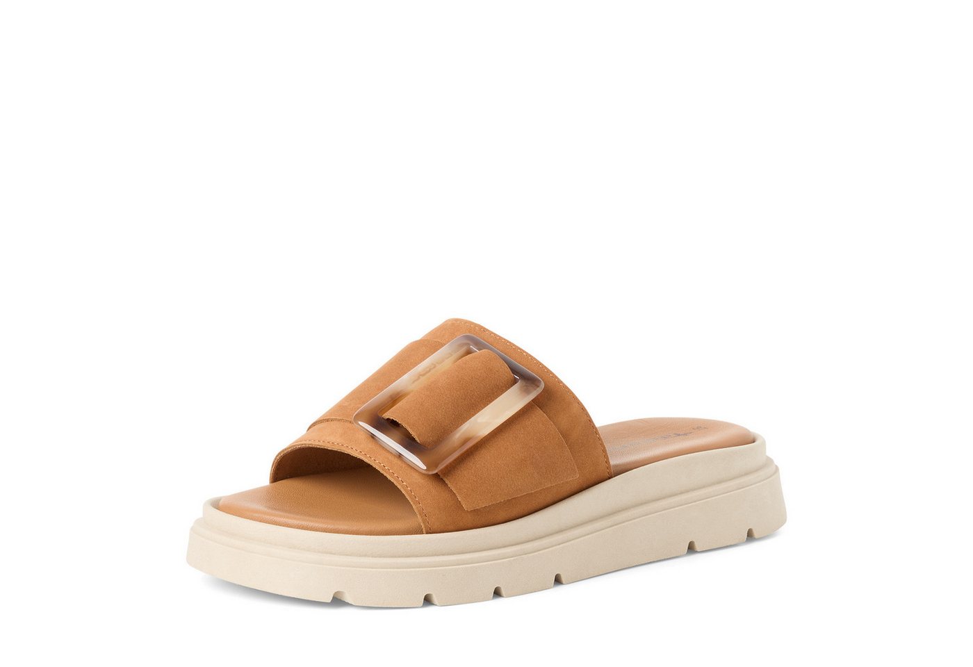 tamaris Damen Pantolette 1-27234-44-307 COGNAC NUBUC Pantolette