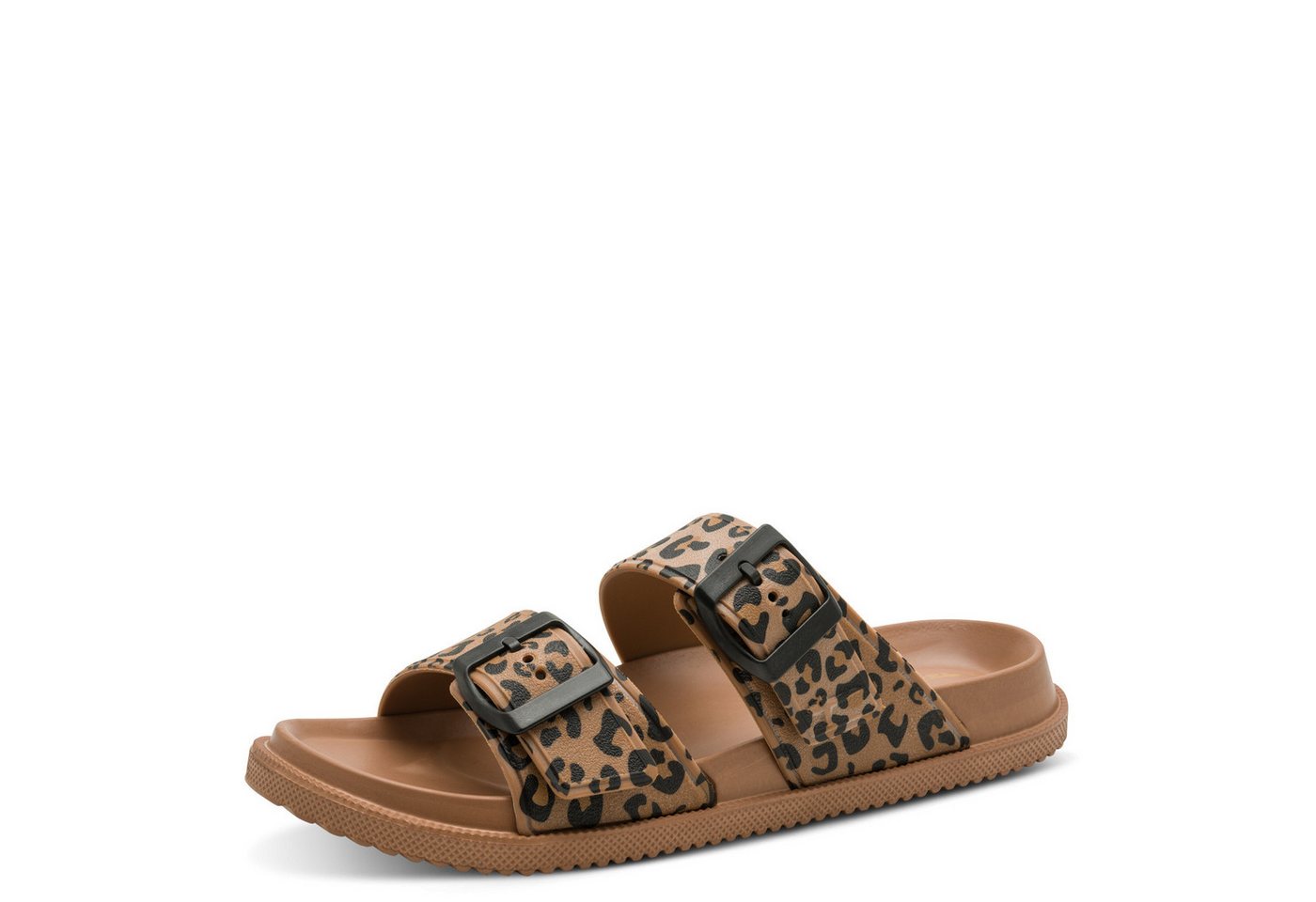 tamaris Damen Pantolette 1-27430-46-33Z COGNAC LEOPARD Pantolette