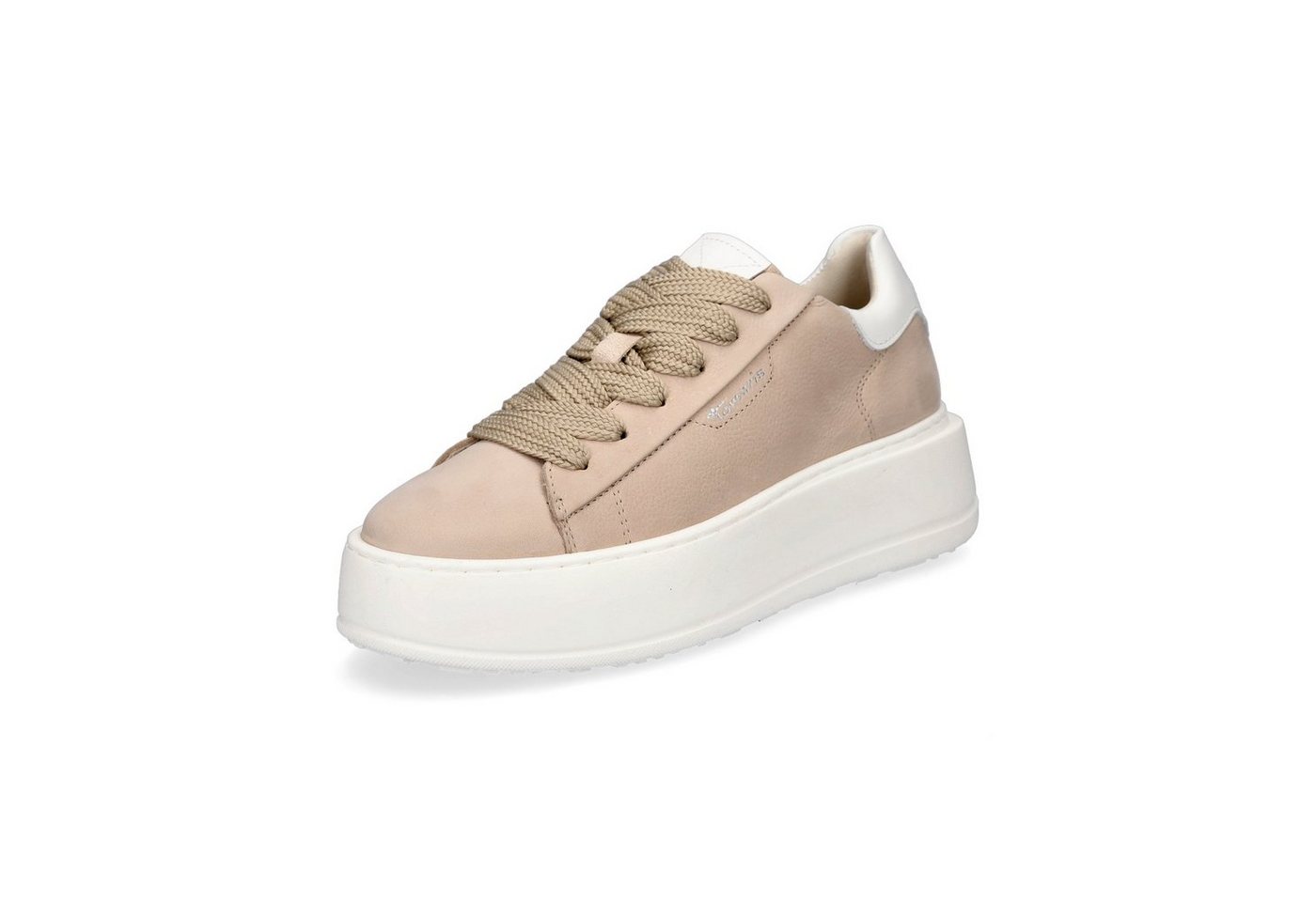 tamaris Damen Plateau Sneaker beige Sneaker