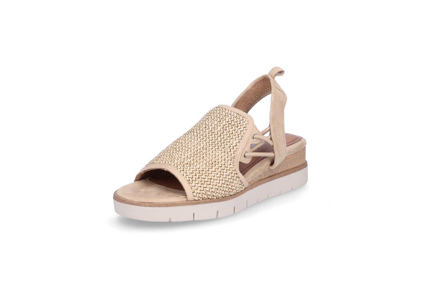 tamaris Damen Sandale beige Sandale