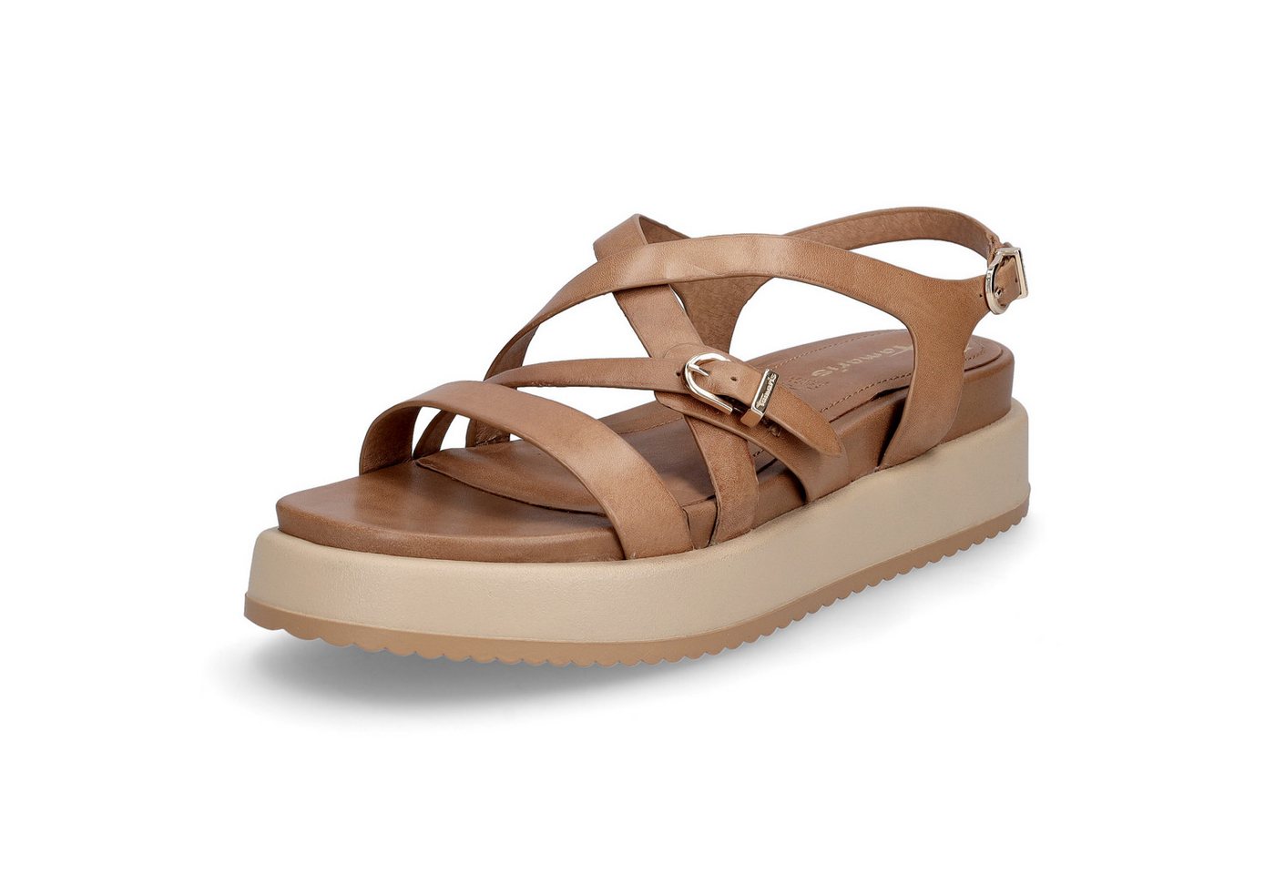 tamaris Damen Sandale braun Sandale