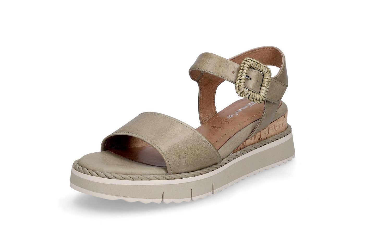 tamaris Damen Sandale salbei Sandale
