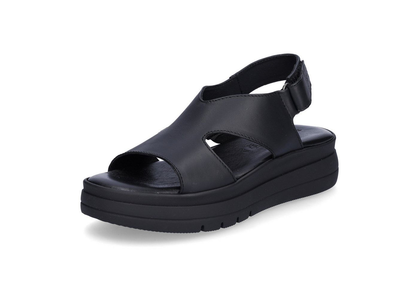 tamaris Damen Sandale schwarz Sandale (schwarz)