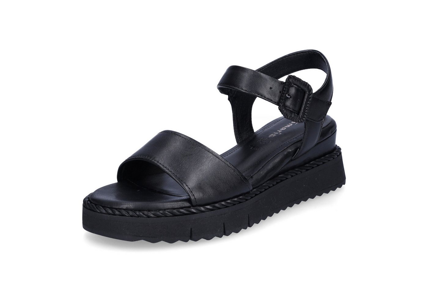 tamaris Damen Sandale schwarz Sandale (schwarz)