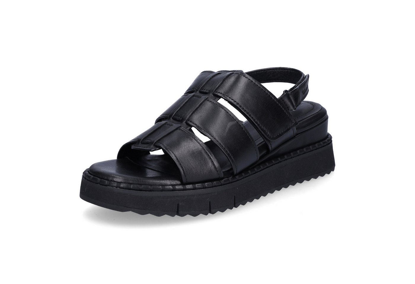 tamaris Damen Sandale schwarz Sandale (schwarz)