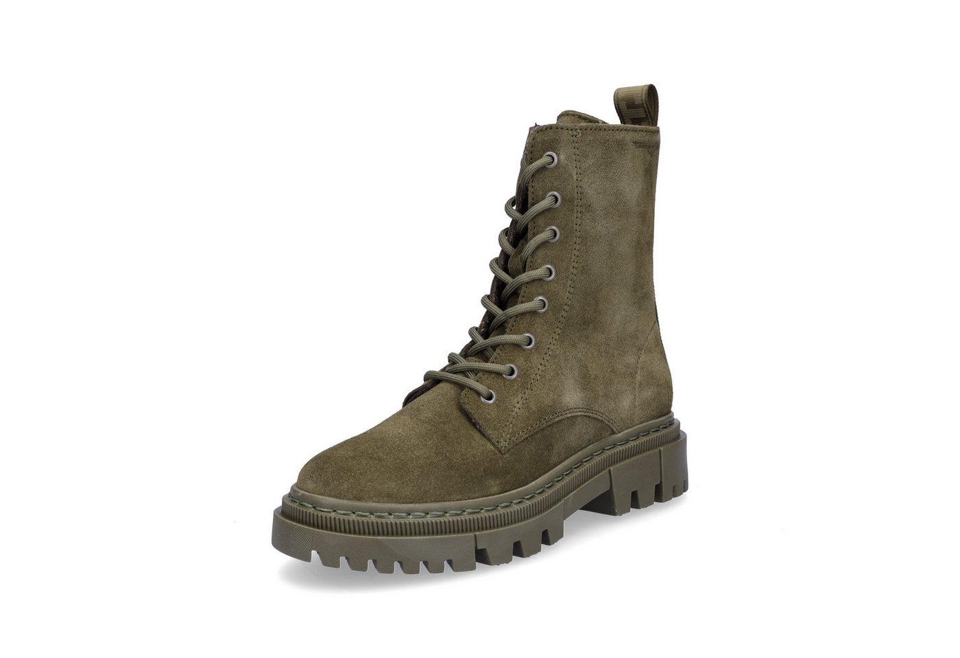 tamaris Damen Schnürboot olive Schnürboots