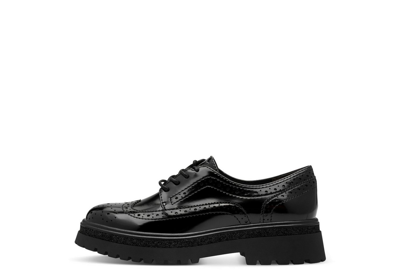 tamaris Damen Schnürschuh 1-23619-45-001 black Schnürschuh