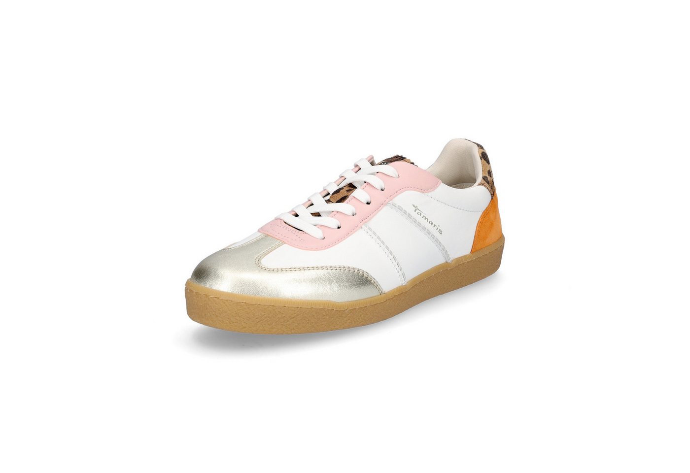 tamaris Damen Sneaker gold kombi Sneaker