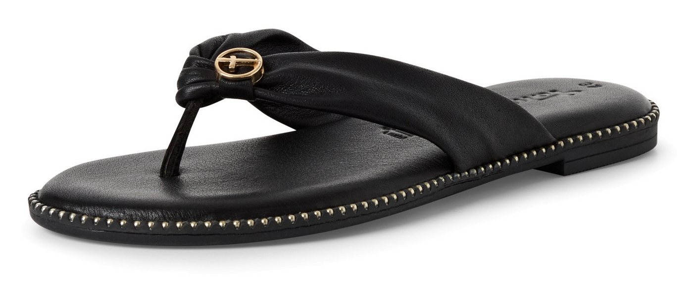 tamaris Dianette, Zehentrenner, Sommerschuh mit glänzenden Nieten am Sohlenrand