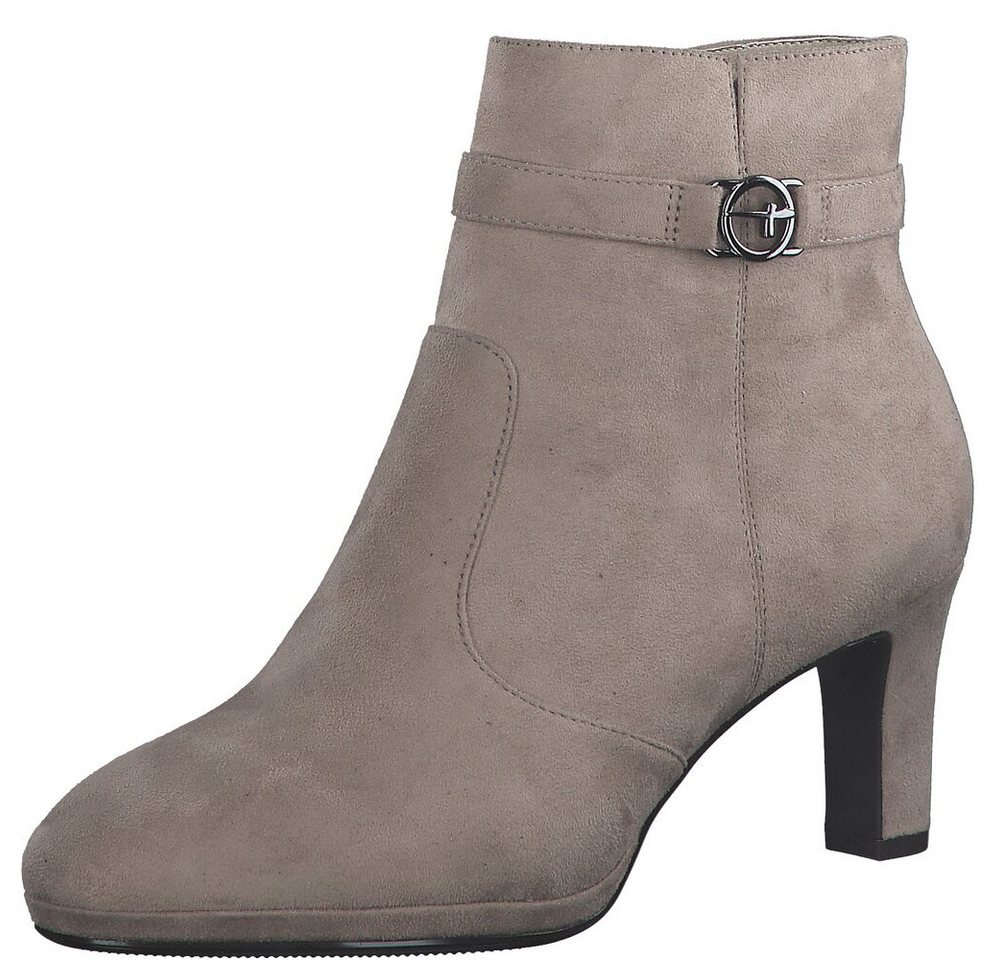 tamaris - High Heel Ankle Boots - Beige Stiefel