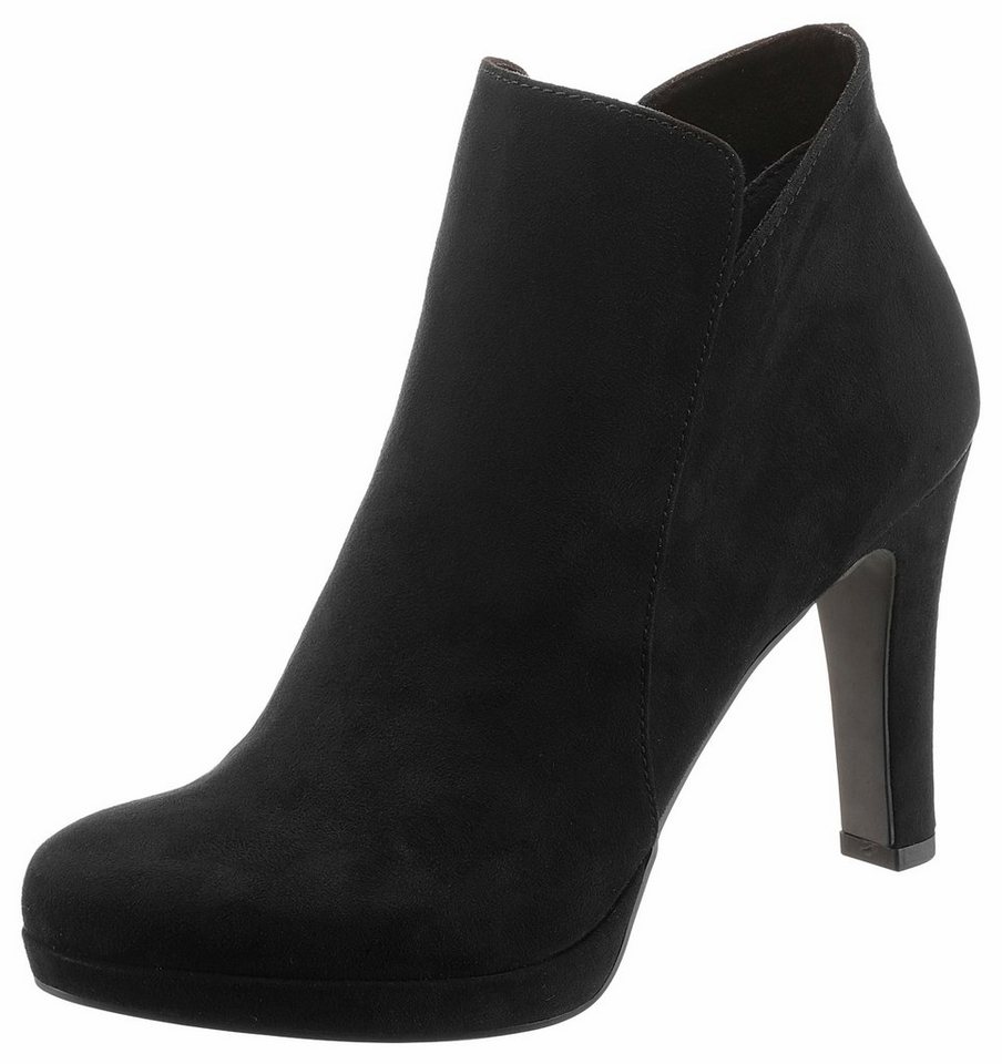 tamaris High-Heel-Stiefelette, Abendmode, High-Heel-Stiefelette, Ankleboots im femininen Look