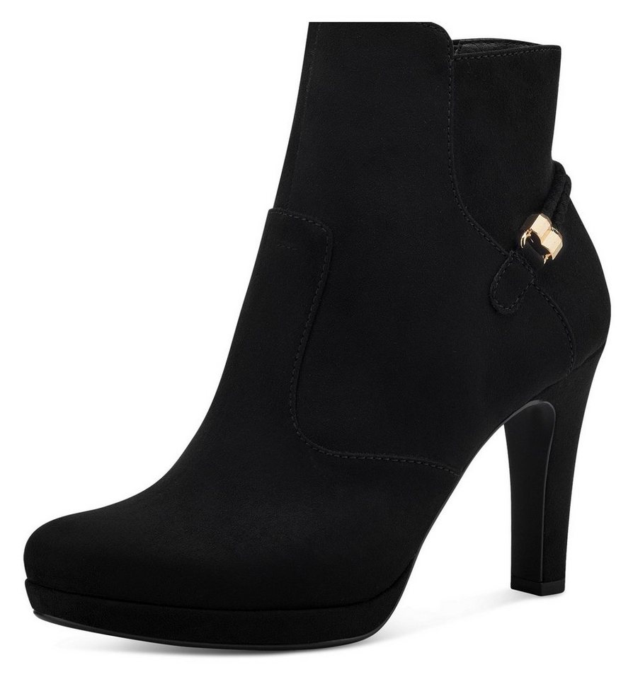tamaris High-Heel-Stiefelette mit Schmuckelement an der Ferse