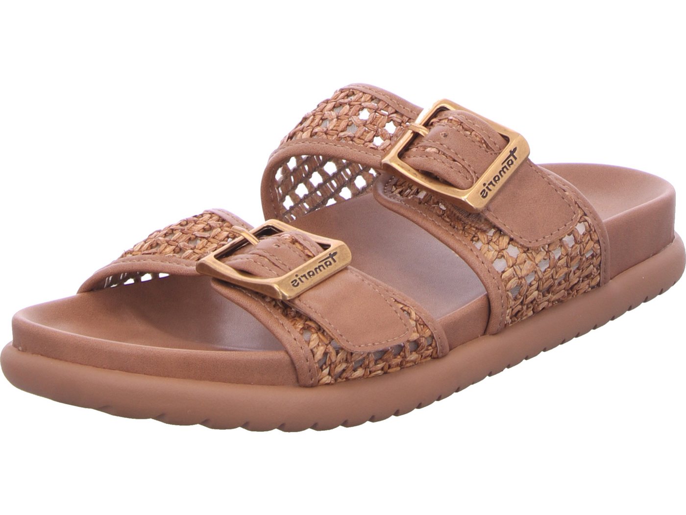 tamaris Keilpantolette 100% vegan (braun)