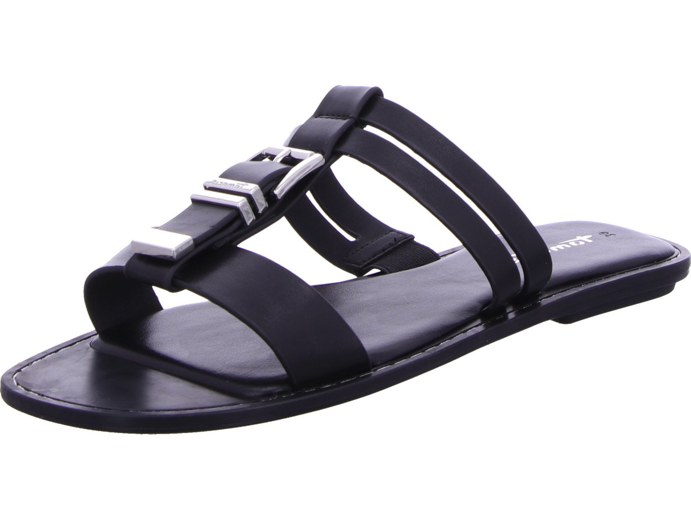 tamaris Keilpantolette 100% vegan (schwarz)
