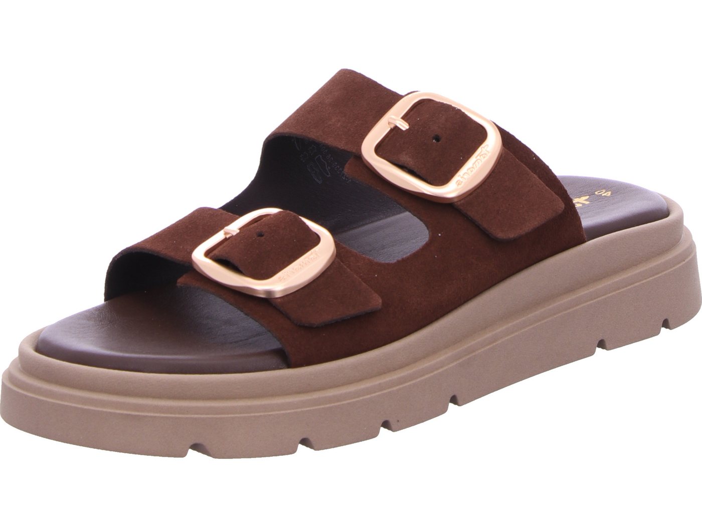 tamaris Keilpantolette echtes Leder