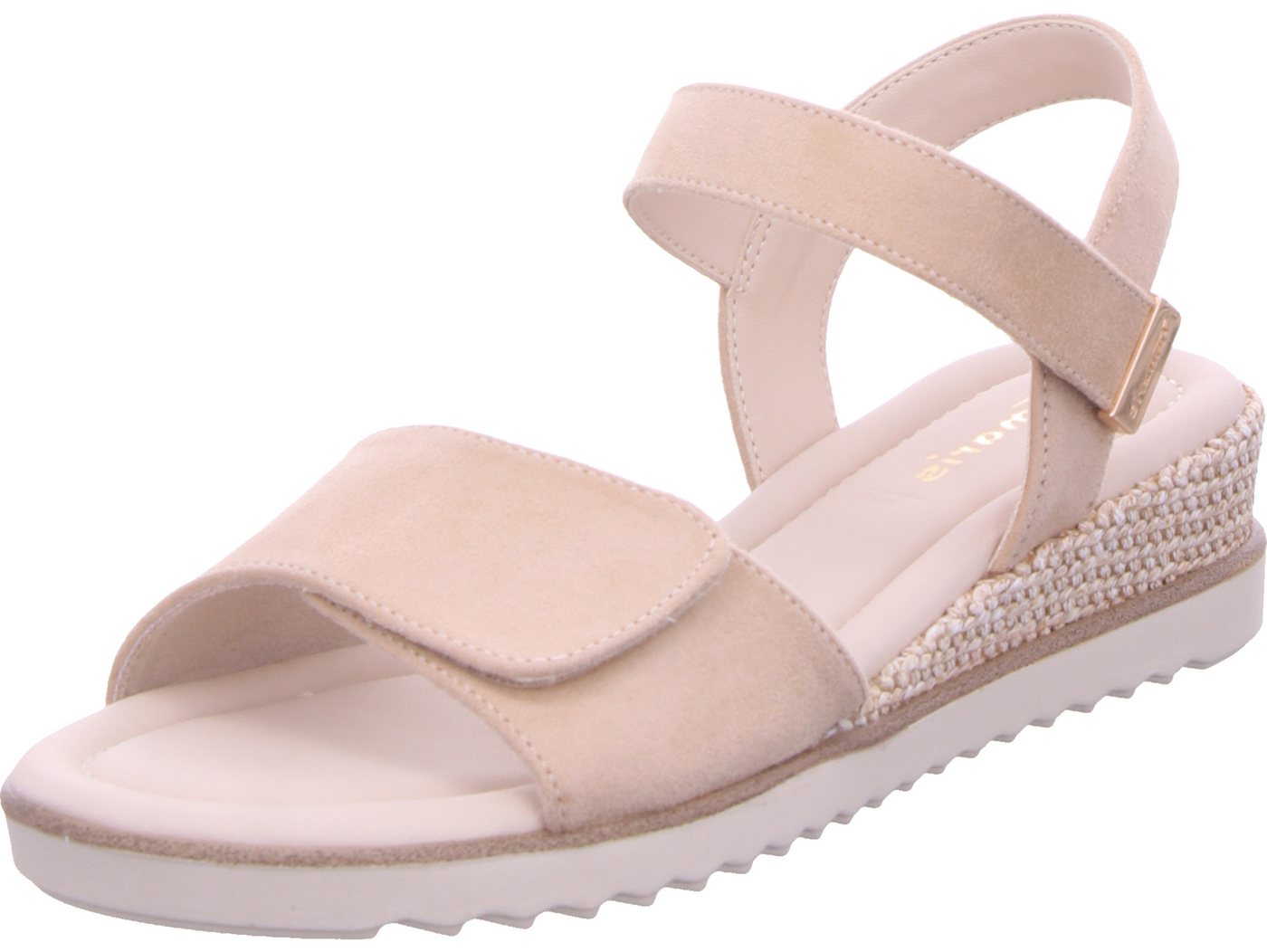 tamaris Keilsandalette 100% vegan (beige)